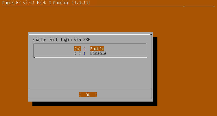 cma console config ssh root 2 2