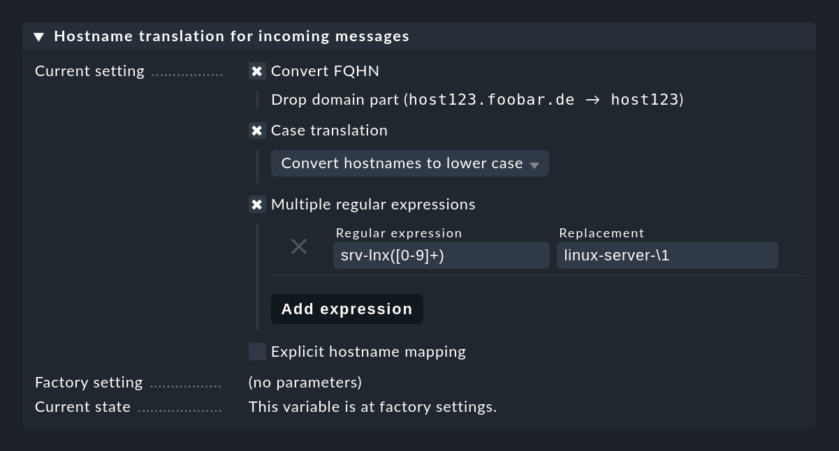 ec hostname translation