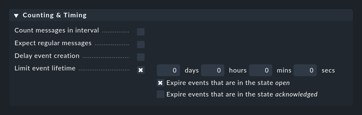 ec limit livetime