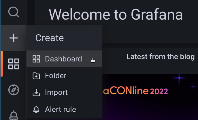 grafana new dashboard