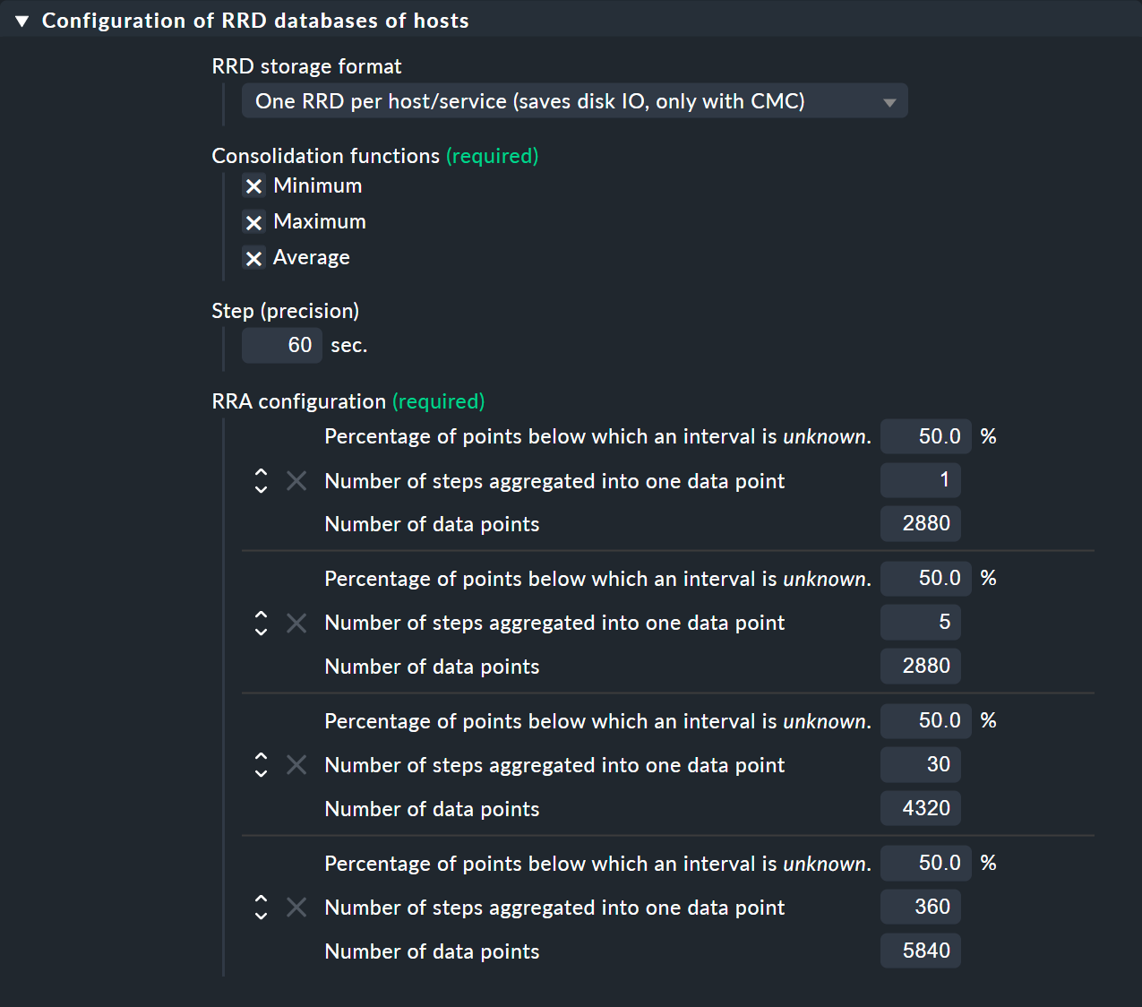 graphing rrd configuration