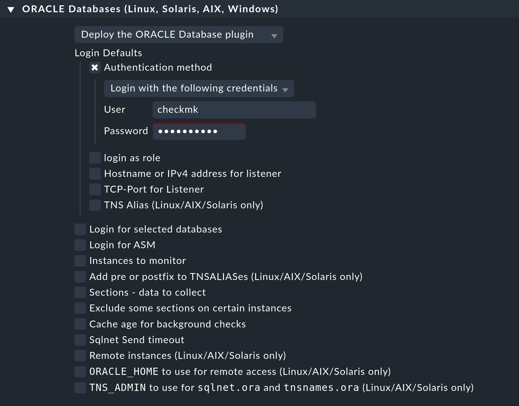 monitoring oracle bakery login1