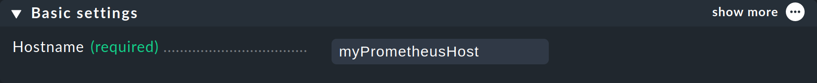 prometheus hostname