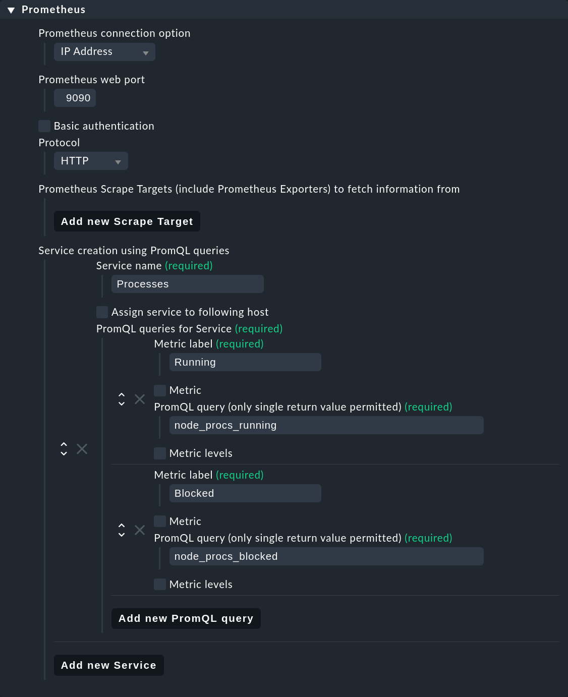 prometheus ruleset promql