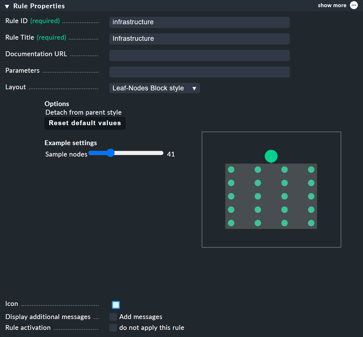 bi 5 visualization rule