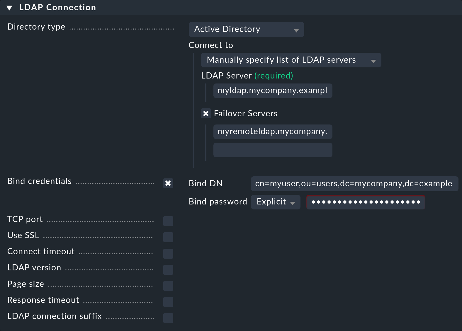 ldap new connection ldap connection