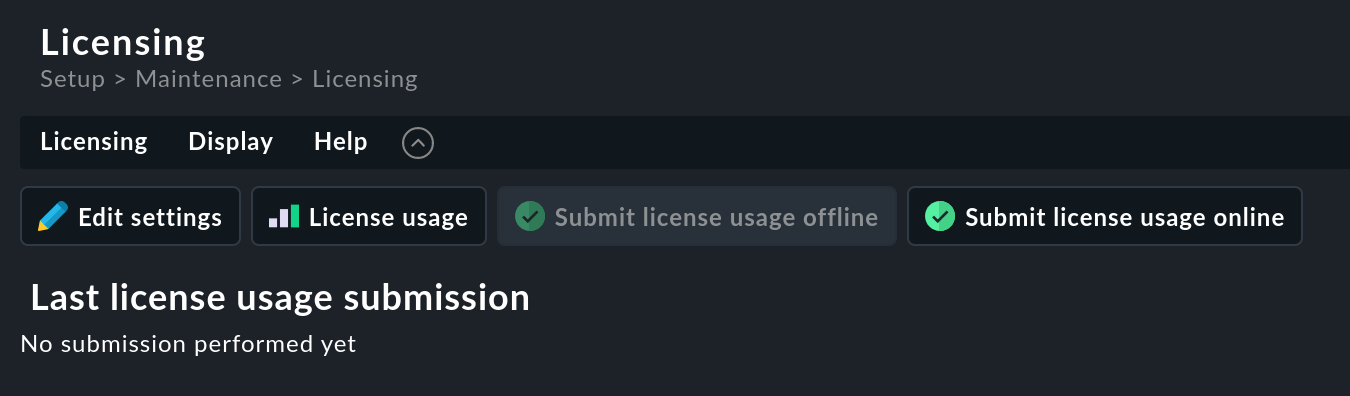 The 'Edit settings' button to open the subscription settings page.