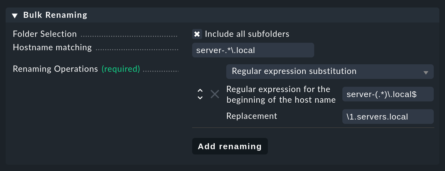 bulk renaming regex