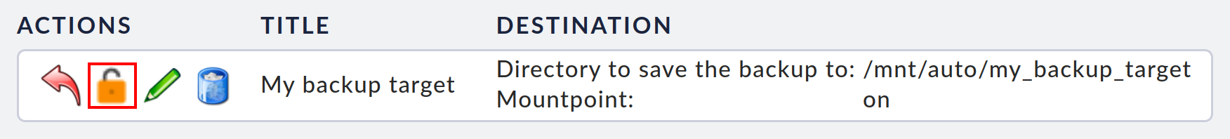 cma en backup decrypt backup
