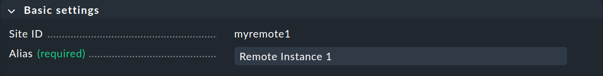 distributed monitoring basic settings