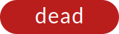 icon status label dead
