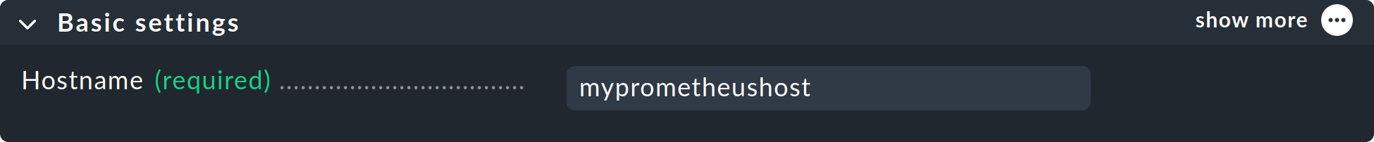 prometheus hostname