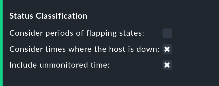 Options for handling additional states.