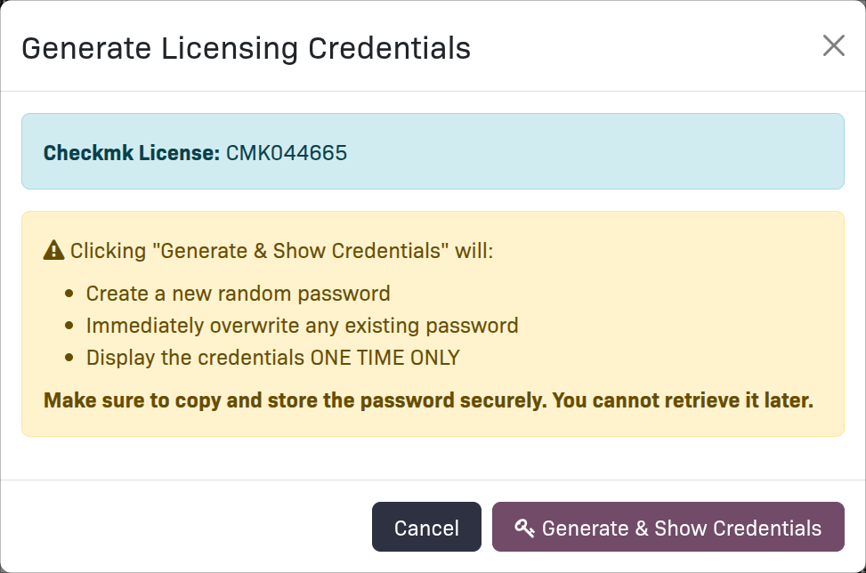 “Create password in the customer portal.”