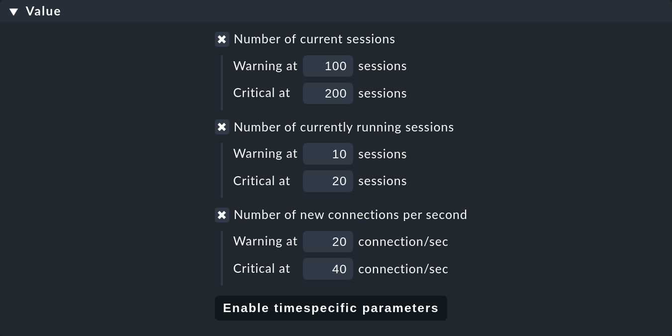 mysql sessions connections