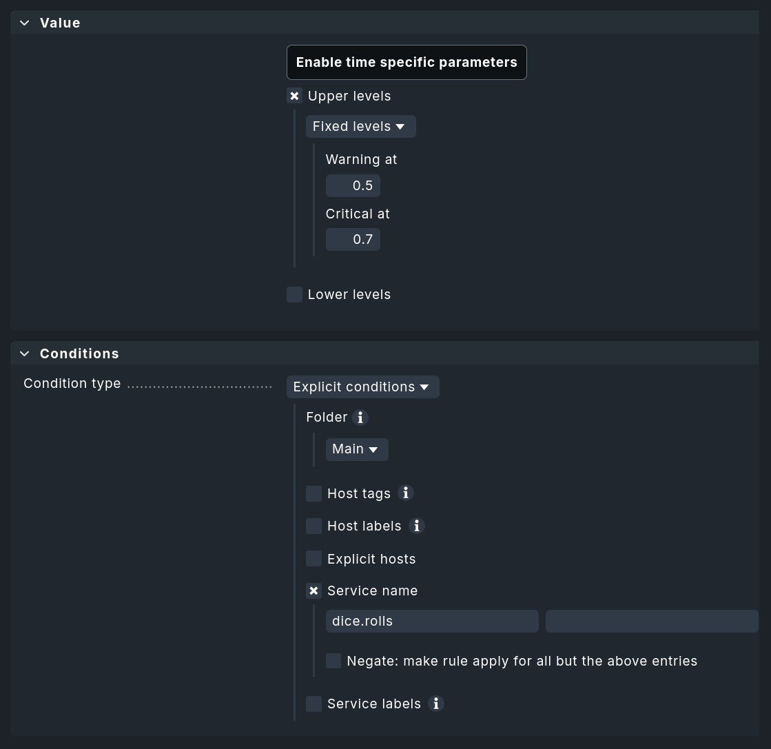 If too many sixes are rolled, we should be vigilant.