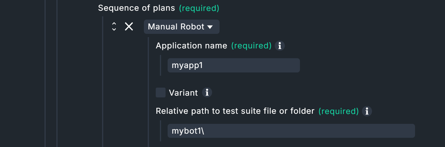 Name and path of the suite.