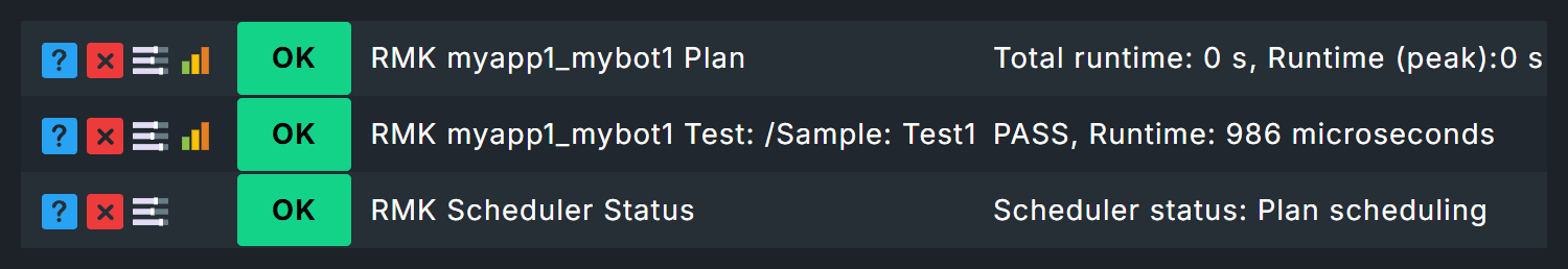 Robotmk-Services im Monitoring