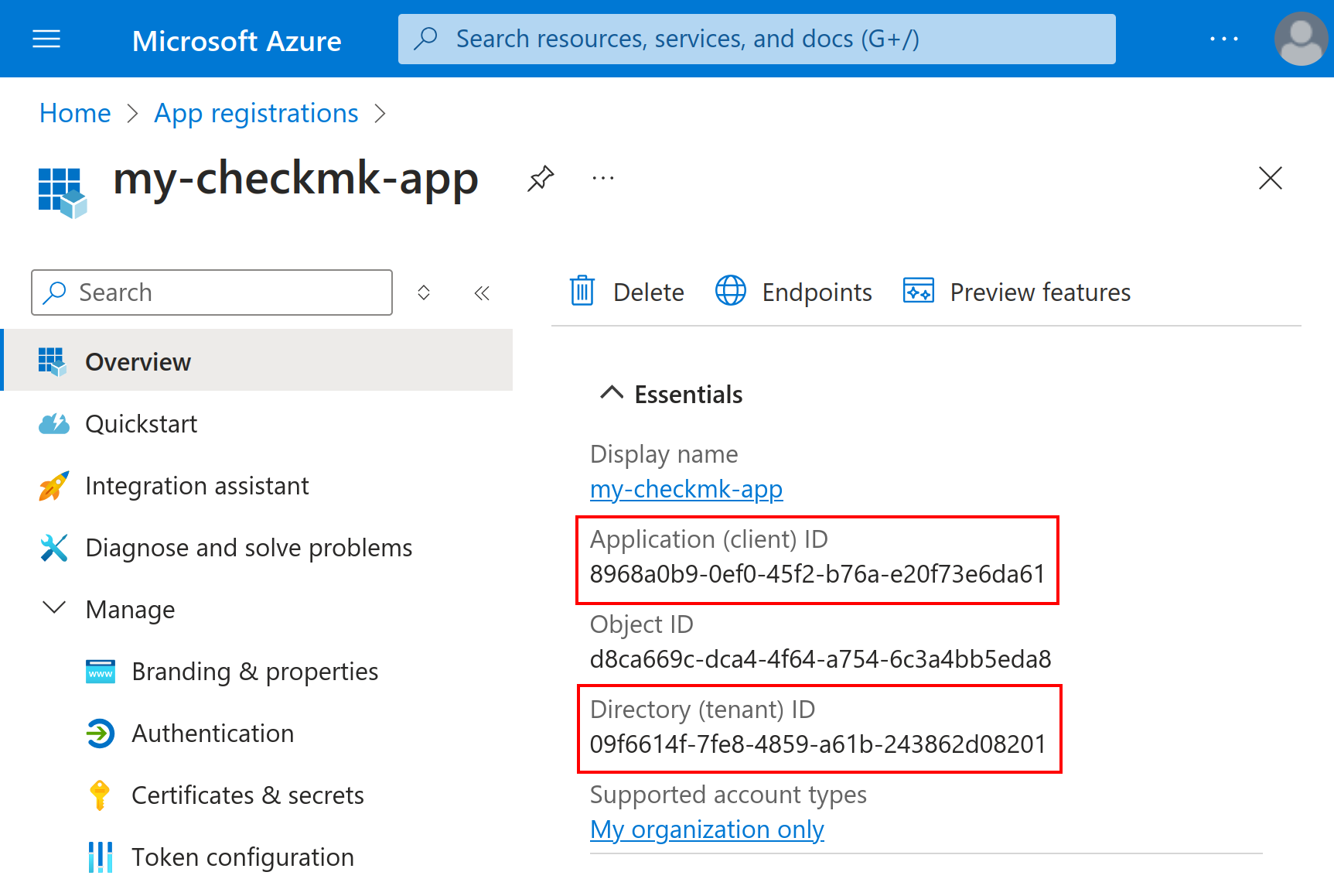 azure register 2