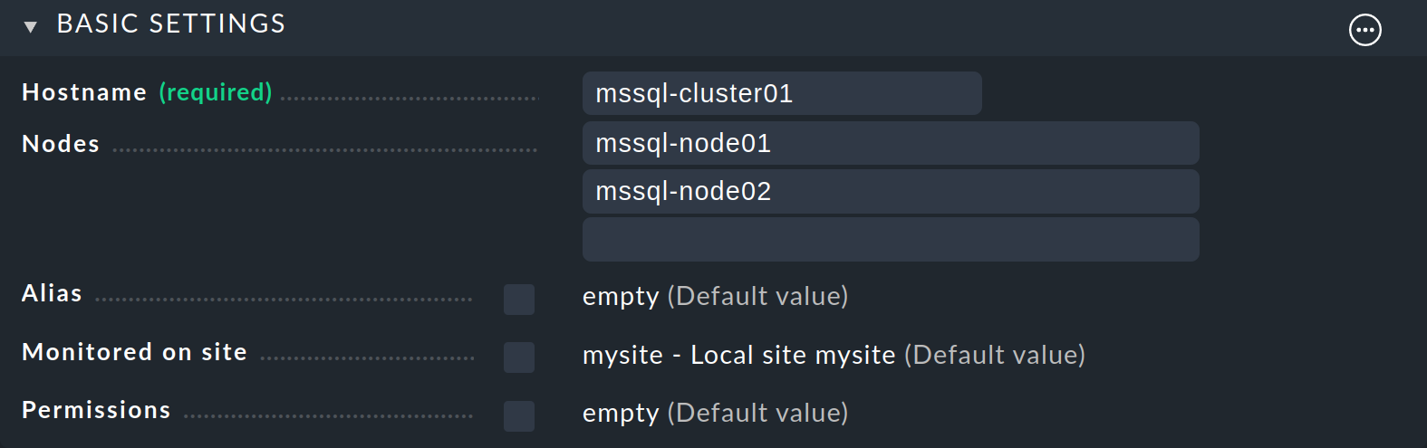 cs create cluster