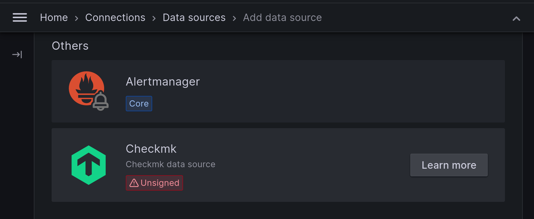 grafana plugin cmk