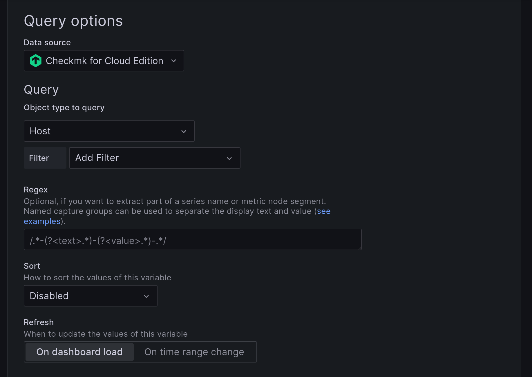 grafana variable query