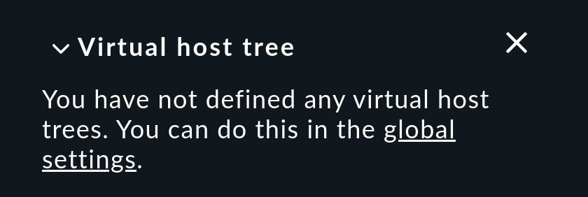 Snapin Virtual Host Tree.