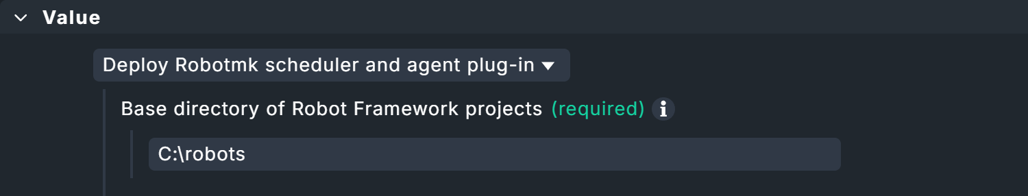 Pfad für Test-Suites.
