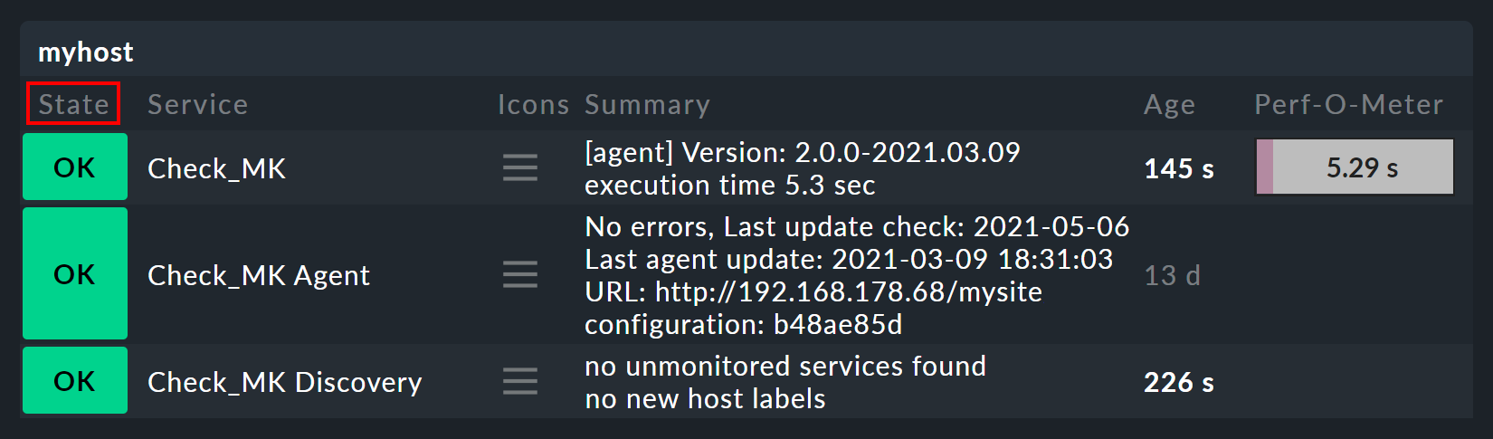 Sorting a list by column headers.