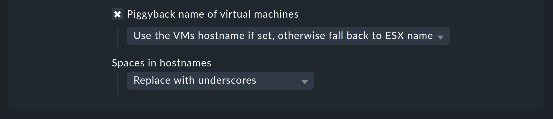 vmware nametranslation