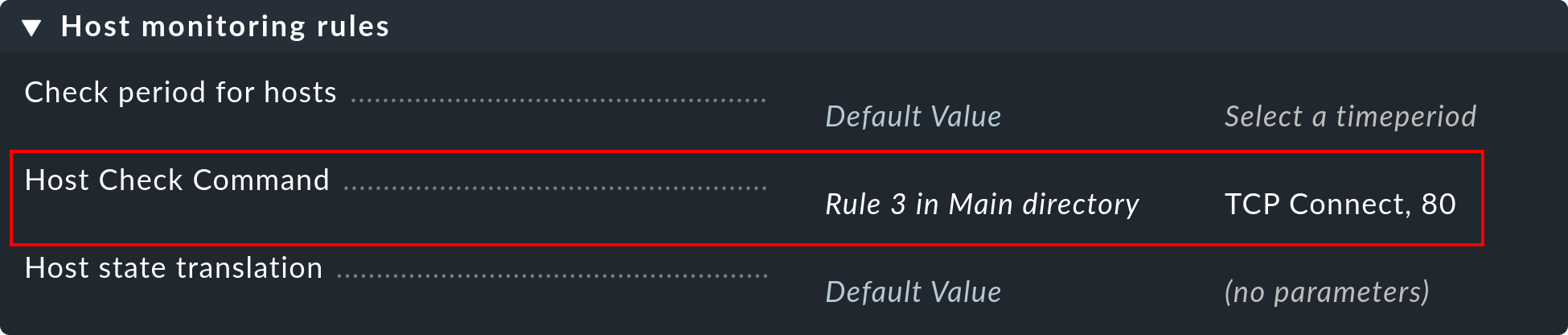 wato rules host rule sets2